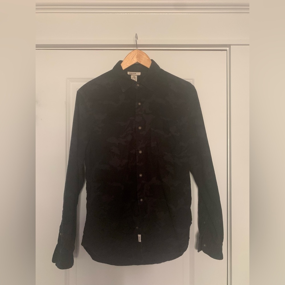 KATO’ navy camouflage shirt (The Ripper) made in USA men’s S